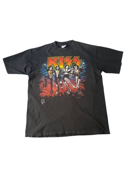 vintage ヴィンテージ 90s kiss キッス バンドTシャツ XL バンT made in USA