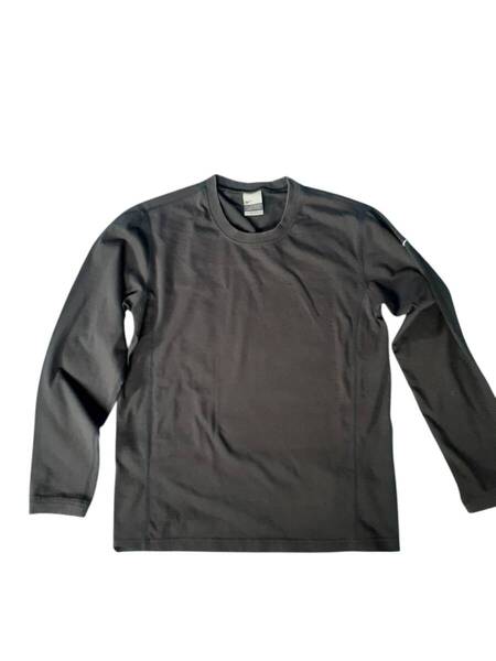 vintage NIKE ナイキ dri-fit ドライフィット 長袖 ロンT S ブラック 黒