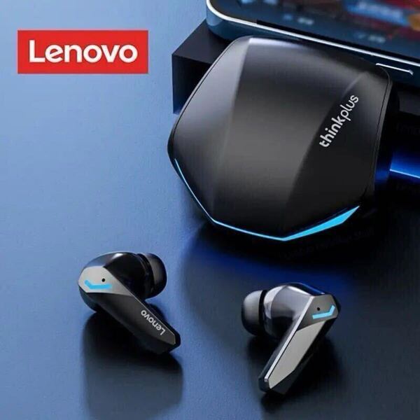☆リーズナブル/Lenovo/thinkplus (Gm2 Pro) ワイヤレスイヤホン/BluetoothV5.3/HD通話/ブラック