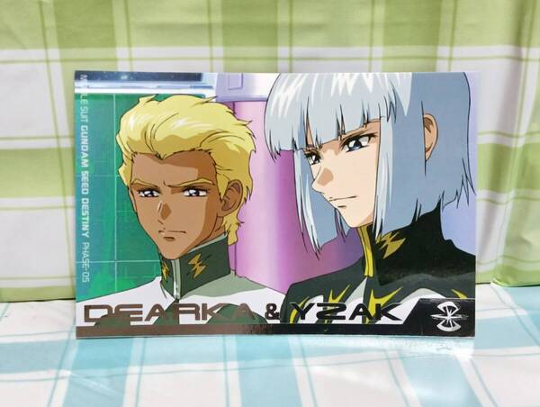 メガハウス ガンダムSEED DESTINY フォトコレクション イザーク ディアッカ 035 箔押し フォトコレ ブロマイド カード PHASE-05 癒えぬ傷痕