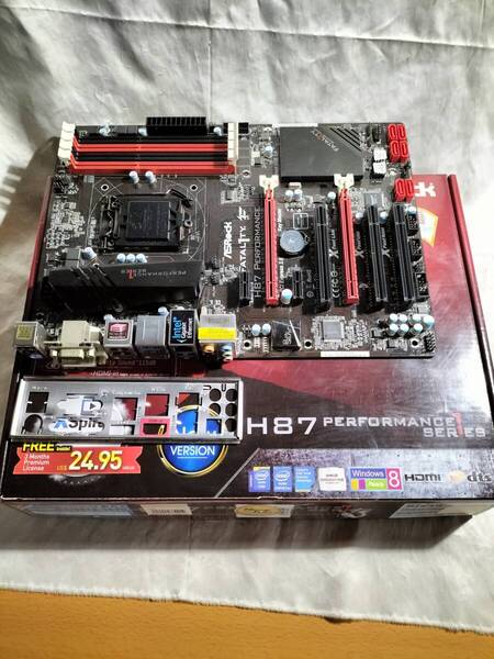 ★ASROCK FATAL1TY H87 PERFORMANCE LGA1150 H87 ATXマザ●マザーボード