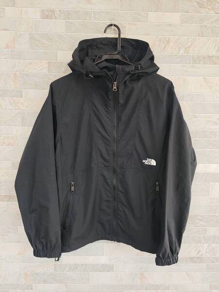 送料無料!!綺麗!!■THE NORTH FACE (レディース) コンパクトジャケット (L) ブラック系■ザ・ノース・フェイス NPW72230