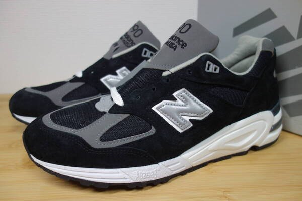 未使用 New Balance M990 BL2 27.5cm USA 576 990 991 992 993 995 996 997 998 1300 1400 1500 UK NV GR v1 v2 v3 v4 v5 v6 限定 完売