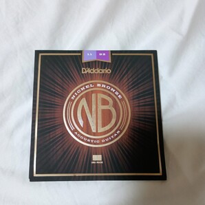 D'Addario Nickel Bronze NB1152 カスタムライト アコースティックギター弦