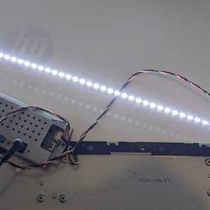 送料無料 技術サポート可 hp 27fw 27インチ液晶モニターのバックライトLED 正常品 動作確認済