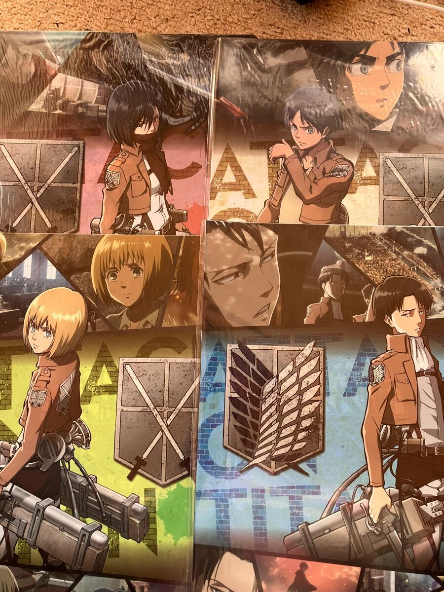 Amazon.co.jp: 進撃の巨人 クリアファイルS[エレン＆リヴァイ