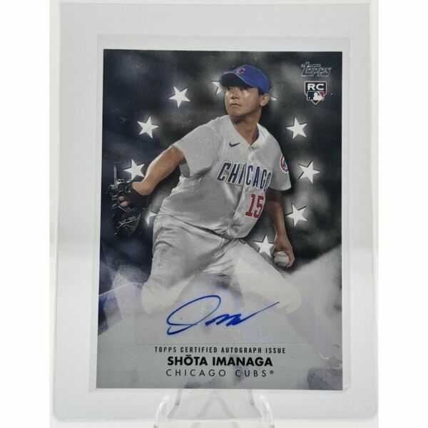 【今永昇太 直筆サイン】Topps Series 2 Baseball Stars ルーキー カード Shota Imanaga Auto Rookie シカゴカブス MLB 東京シリーズ