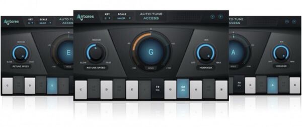 Auto-Tune Access オートチューン アクセス ピッチ補正 Antares ボーカル補正 DTM リアルタイム補正 プラグイン