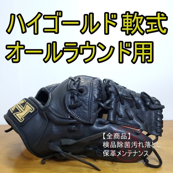 ハイゴールド HIGOLD プロフェッショナルプレイヤー 軟式グローブ