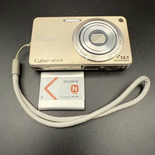 SONY Cyber-shot サイバーショット DSC-W350 ゴールド デジカメ 14.1MP