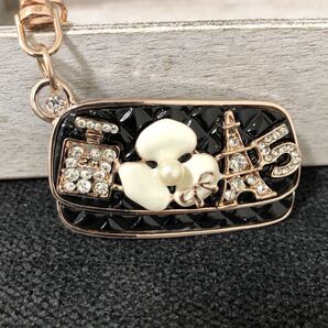 新品/バッグチャーム /キーホルダー バッグ レディース バッグ ラインストーン