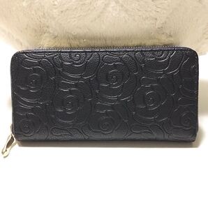 新品 レディース 長財布 メンズ バッグ 財布 カメリア ブラック