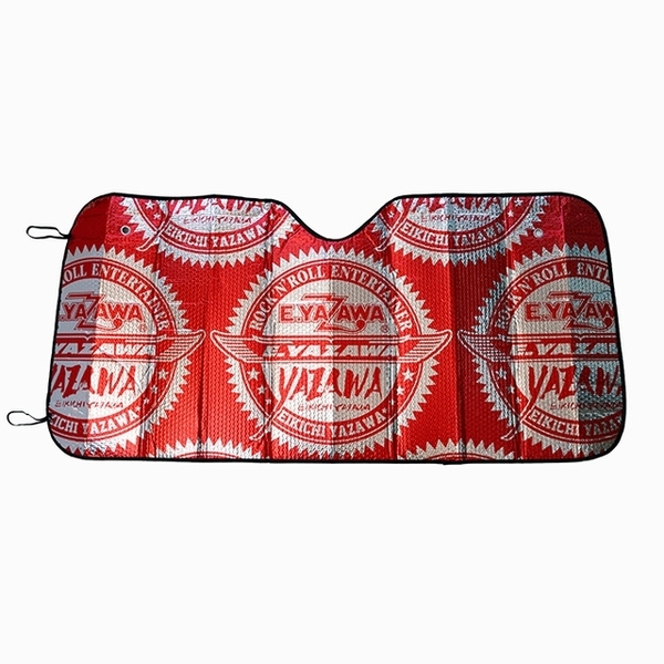 ☆☆ 矢沢永吉 カーシェード(スリーロゴ)エンドレスレッド