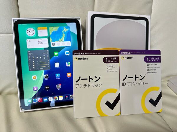 極美品 iPad 第10世代 64GB Wi-Fiモデル シルバー MPQ03J/A