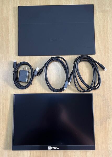 【中古】動作確認済み ARZOPA A1 GAMUT MINI 2K モバイルモニター PORTABLE MONITOR モバイルモニター 約13.3インチ 送料無料 元箱なし02