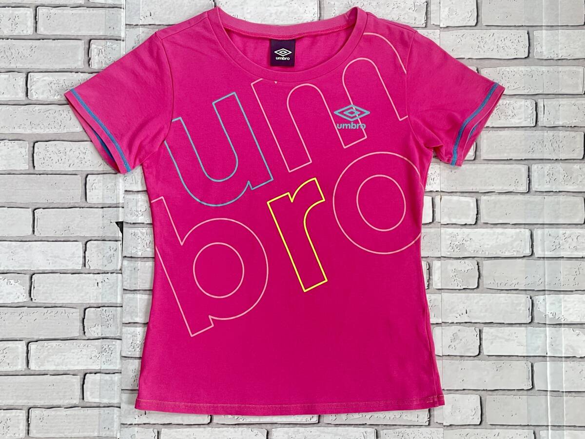 ＵＳＥＤ　レディース　アンブロ　umbro　半袖Ｔシャツ　サイズＳ　UCS554