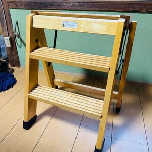 ステップ 脚立 きゃたつ 作業台 軽量 木製 現場 家庭用 業務 工事