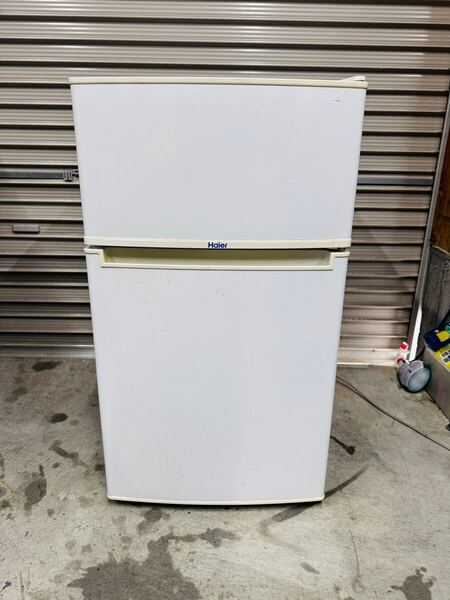 Haier ハイアール 冷蔵庫 冷凍庫 動作品 2ドア 85L 大容量 家庭用