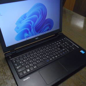 増設16GB/Webカメラ内蔵ノートPC+Windows11Pro(24H2)/ NEC VersaPro VJ20LF-S i3//500GB/DVDRW/15.6インチ/テンキー 匿名送料無料