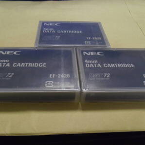 ★ NEC DAT72 データカートリッジ EF-2428/3本セット 未開封品 匿名配送無料