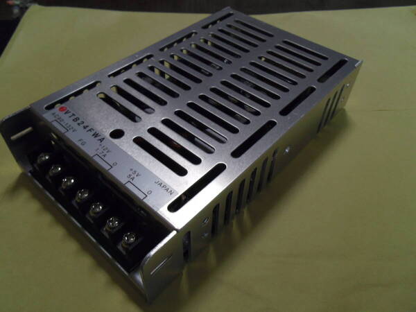 イーター電機工業 VTB24FWA スイッチング電源 5V/5A 12V/1.7A 45W 中古 匿名配送無料
