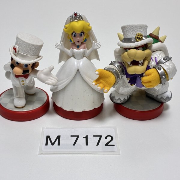 amiibo Super Mario Odyssey Peach Bowser Triple Wedding Style