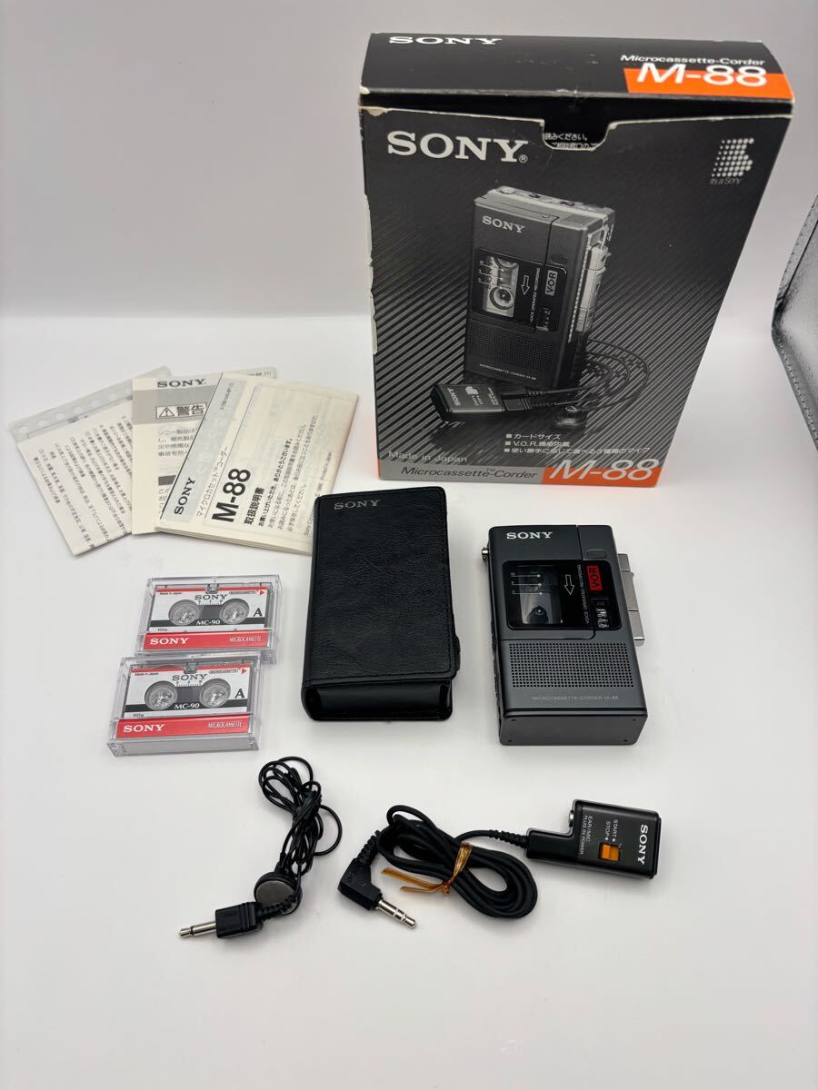 Yahoo!オークション -「sony m-88」の落札相場・落札価格