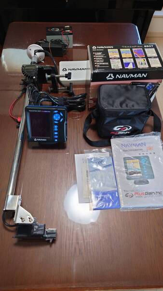GPS魚探+振動子 NAVMAM TRACKFISH6507