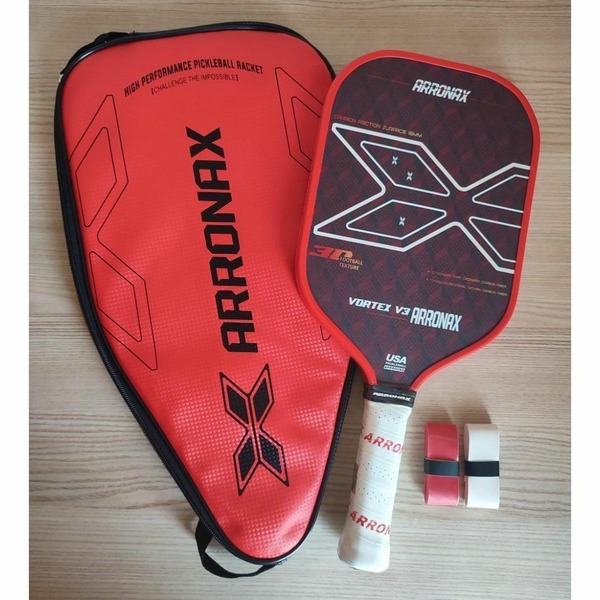 ARRONAX USAP承認 ピックルボール パドル 18K生カーボンファイバー