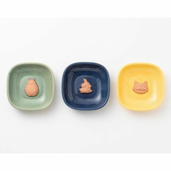 【新品】中川政七商店×ジブリ となりのトトロ 瀬戸焼のどんぐり皿 3点セット