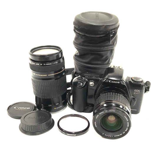 現状品】Canon EOS Kiss フィルム 一眼レフカメラ☆シグマレンズ付