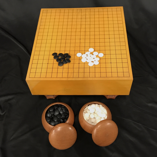 中古品 囲碁 碁石 碁笥 碁盤 囲碁セット 木製 160(囲碁)｜売買