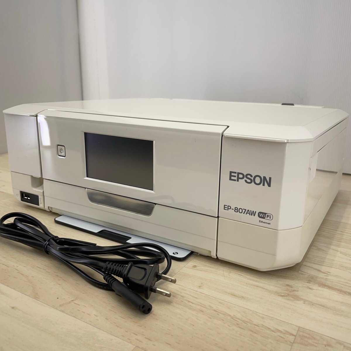 美品 EPSON プリンター EP-807AW 2014年 Wi-Fi 年賀状 - メルカリ