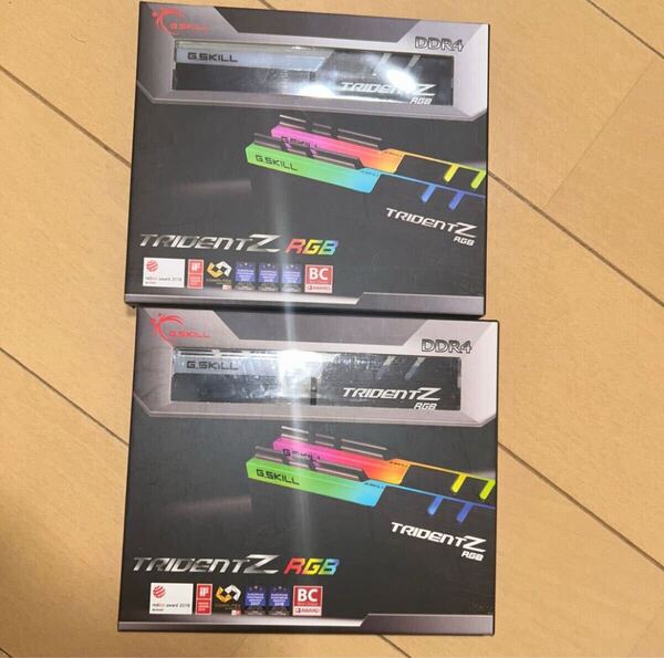 【中古】 G.SKill TridentZ RGB DDR4メモリ 4枚セット 1