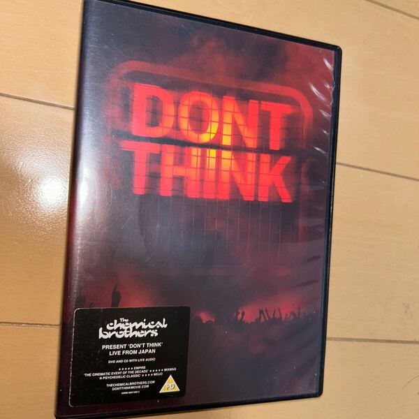 輸入2discs CD DVD ケミカル・ブラザーズ Dont Think The Chemical Brothers