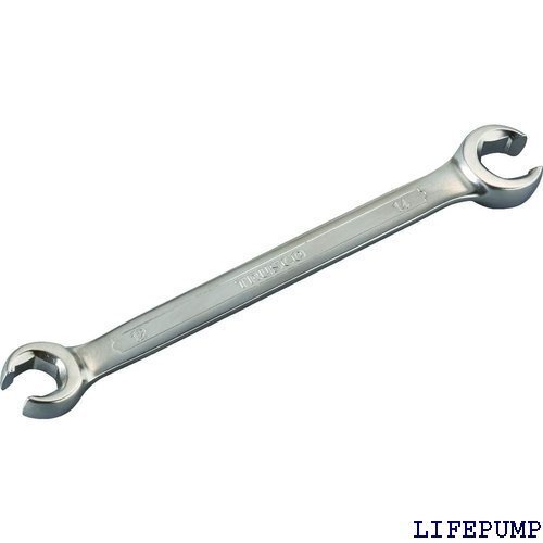 TRUSCO トラスコ 両口フレアーナットレンチ8mmX10mm TFW-0810 9760