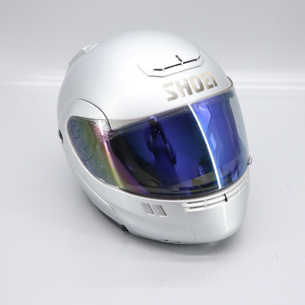 ショウエイ SHOEI シンクロテック シルバーメタリック Ｌ ショウエイ SHOEI シンクロテック シルバーメタリック L