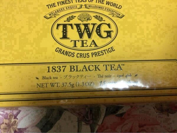 TWG 紅茶☆高級紅茶☆black tea ☆未開封☆1箱
