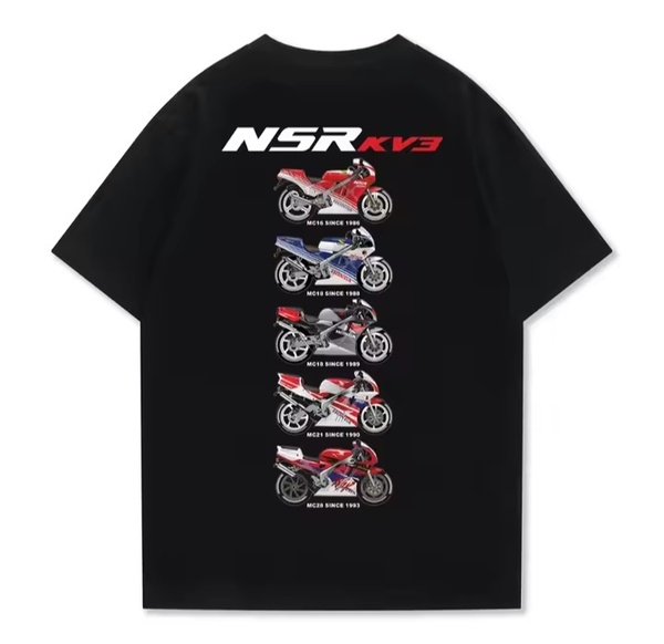 NSR250R Tシャツ Lサイズ MC16 MC18 MC21 MC28 Jha ハルクプロ ドッグファイト PGM