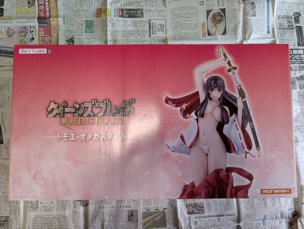 【未使品に近い】クイーンズブレイド トモエ オメガスタイル 1/5 塗装済完成品
