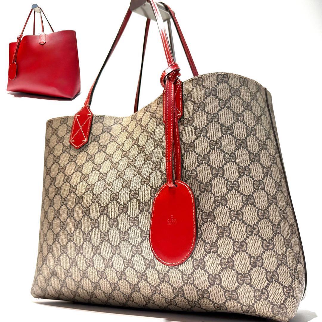 グッチ(GUCCI) 中古 リバーシブル トートバッグ | 通販・人気