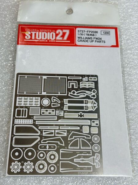 STUDIO27 BMW WILLIAMS FW24 ディテールアップ パーツ