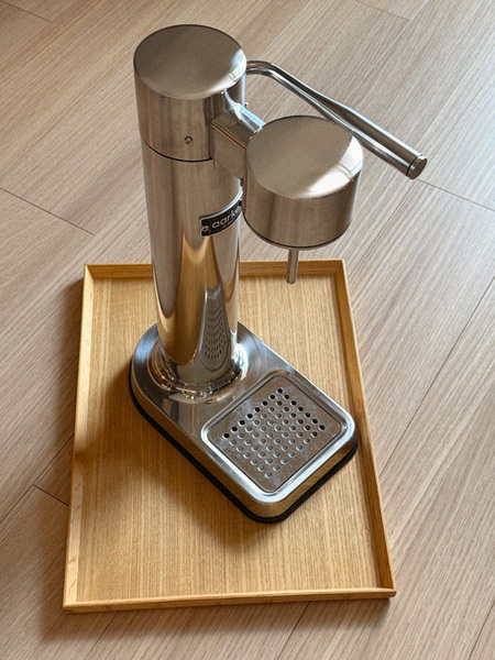中古 aarke アールケ Carbonator 3 カーボネーター 炭酸水メーカー スチールシルバー ソーダメーカー 自宅バー カフェ ソーダストリーム