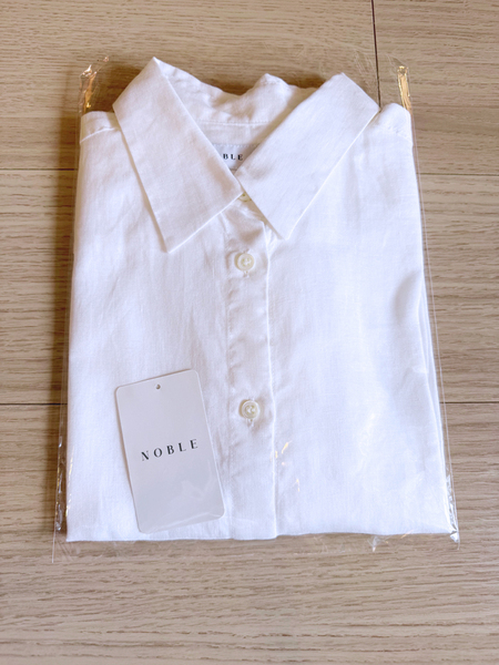 定価 ¥16,000 Noble ノーブル リネンシャツ 麻 夏 Spick and Span スピック&スパン IENA 羽織 冷房対策