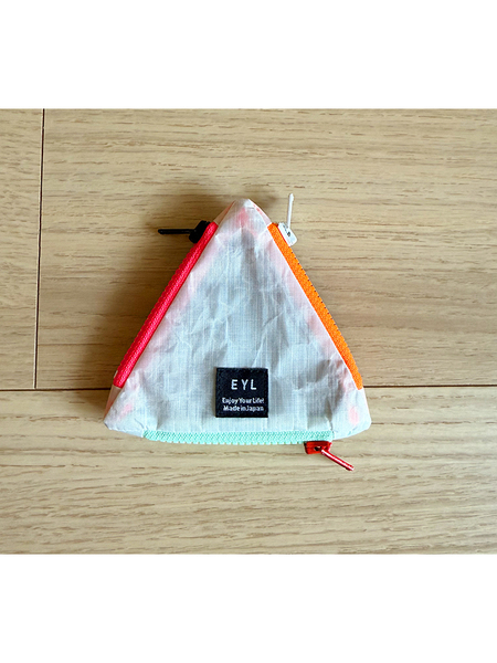 EYL Triple Pocket Pouch【COIN】DCF Hybrid White 三角 ポーチ コインケース ミニウォレット 財布 アウトドア ダイニーマ