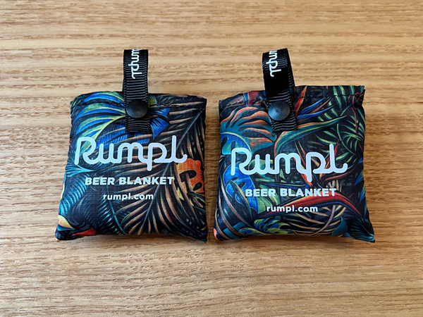 【2点】 Rumpl ランプル BEER BLANKET ビア ブランケット アウトドア キャンプ 缶 カバー ノースフェイス リーフ トロピカル BEAMS ポーチ