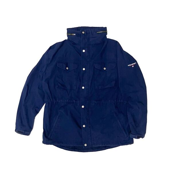 NAS着用 POLO SPORT ポロ スポーツ M-65 ミリタリー フィールド コート ジャケット アウター 90’s 90年代 ラルフローレン ネイビー 紺色