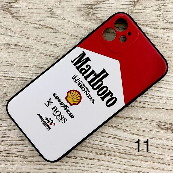 マールボロ マクラーレン ホンダ iPhone 11 ケース F1 McLaren Honda マルボロ アイルトン・セナ スマホ