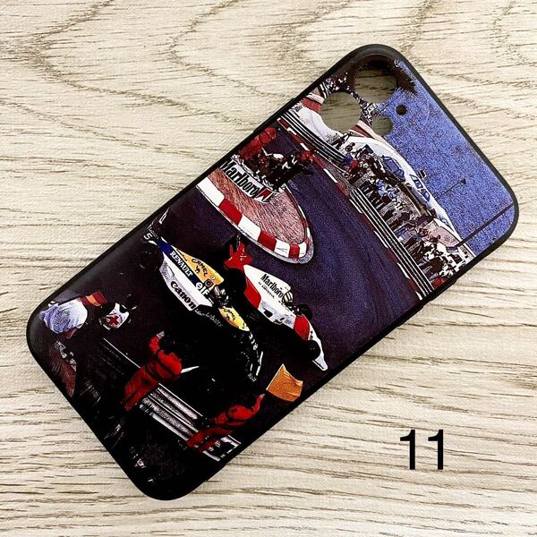 アイルトン・セナ ナイジェル・マンセル iPhone 11 ケース F1 モナコ ローズ・ヘアピン マクラーレン ホンダ ウィリアムズ スマホ