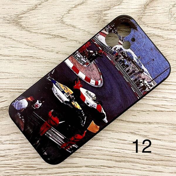 アイルトン・セナ ナイジェル・マンセル iPhone 12 ケース F1 モナコ ローズ・ヘアピン マクラーレン ホンダ ウィリアムズ スマホ